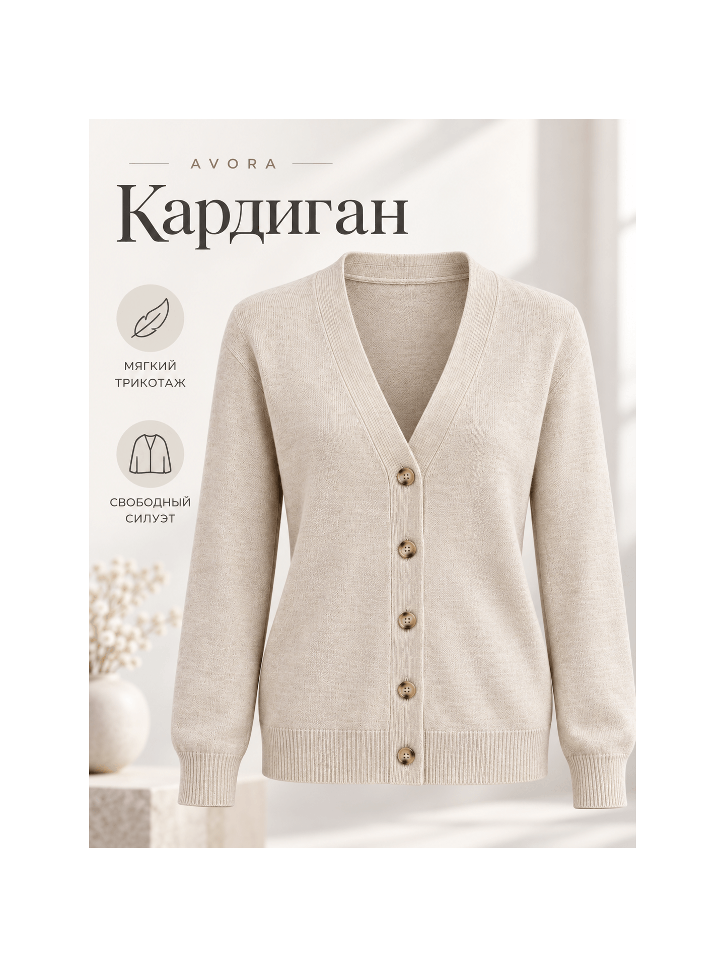 Кардиган Soft Knit